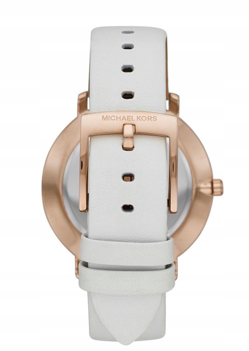 Pásek k hodinkám 18 mm Michael Kors MK2800 bílý, originální