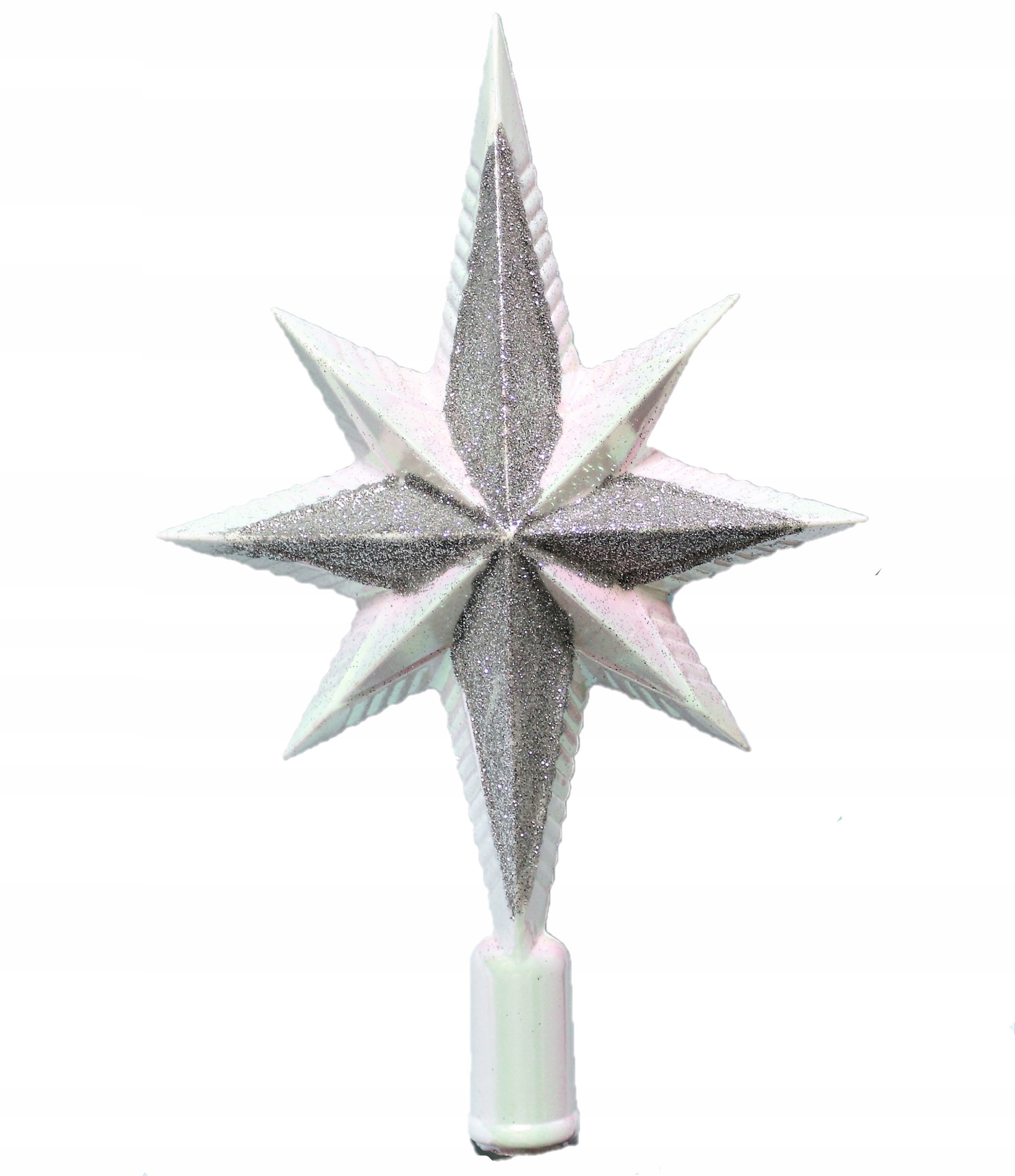 

Gwiazda na choinkę na czubek duża 25 cm