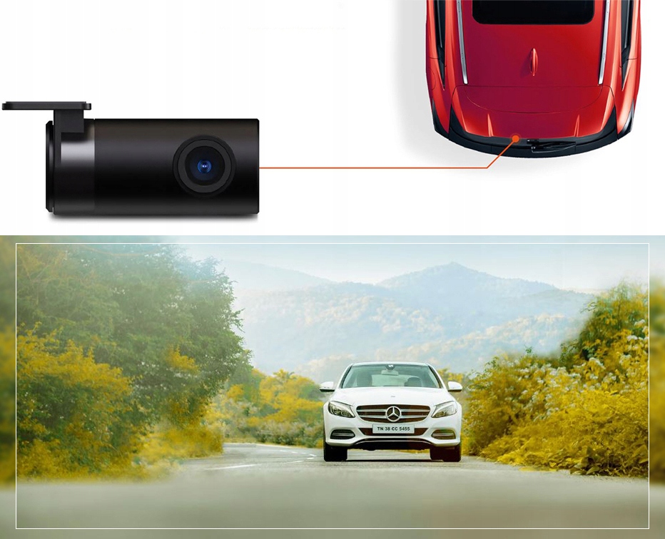 70mai RC09 KAMERA WSTECZNA COFANIA BACKUP CAMERA Resolution Full HD 1920 x 1080