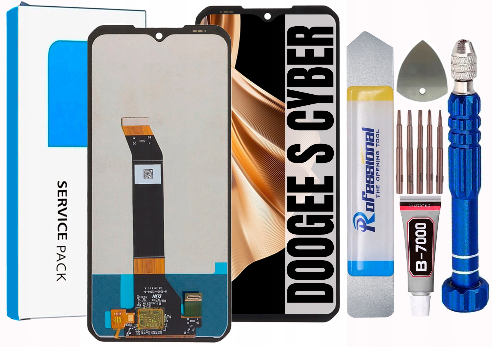 Displej Pro Doogee S Cyber Originál LCD Obrazovkou