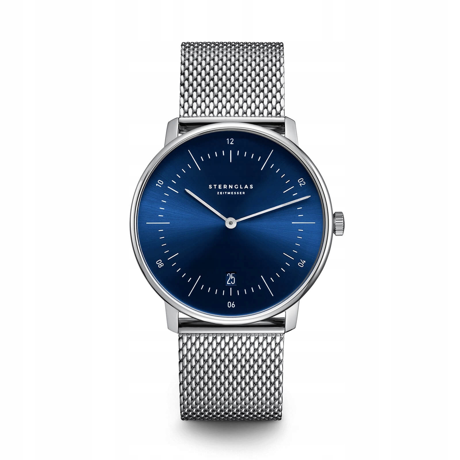 Zegarek Sternglas Naos blue, 38 mm quartz