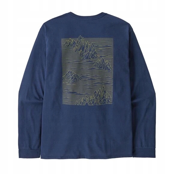 Koszulka męska Patagonia Long-Sleeved Strataspire Responsibili-Tee Clement
