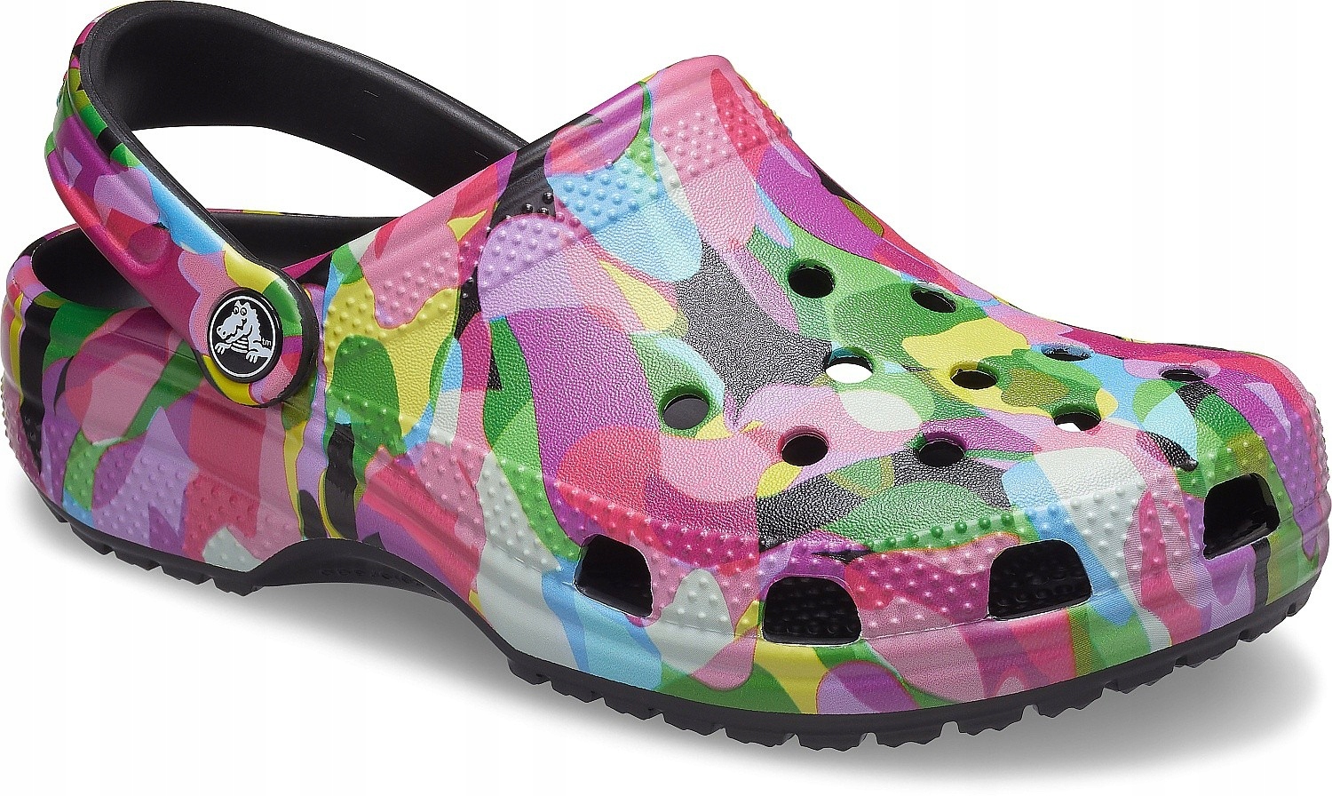 

buty Crocs Classic Buble Block Clog - Black/Multi