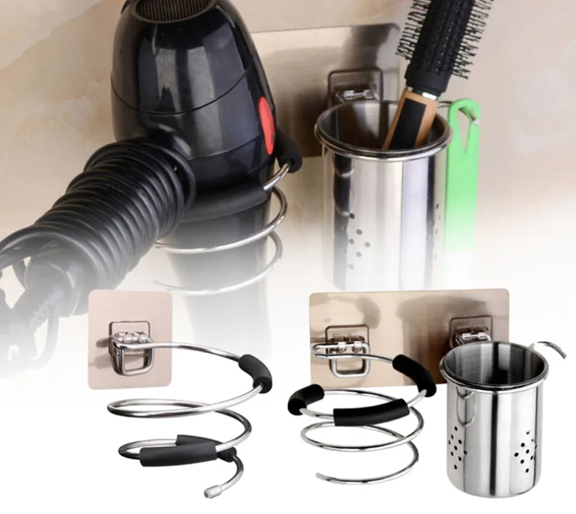 UCHWYT NA SUSZARKĘ I NA SZCZOTKI I GRZEBIENIE STAL