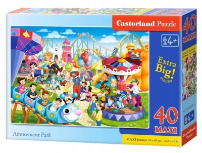 

Puzzle 40 maxi Amusement Park Castor