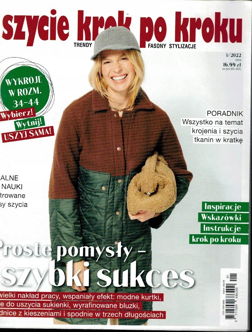 Burda Szycie krok po kroku 1 / 2022