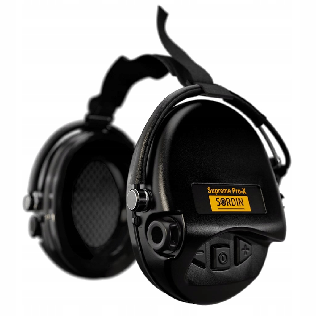 Aktivní chrániče sluchu Sordin Supreme Pro-X Gel Neckband černé