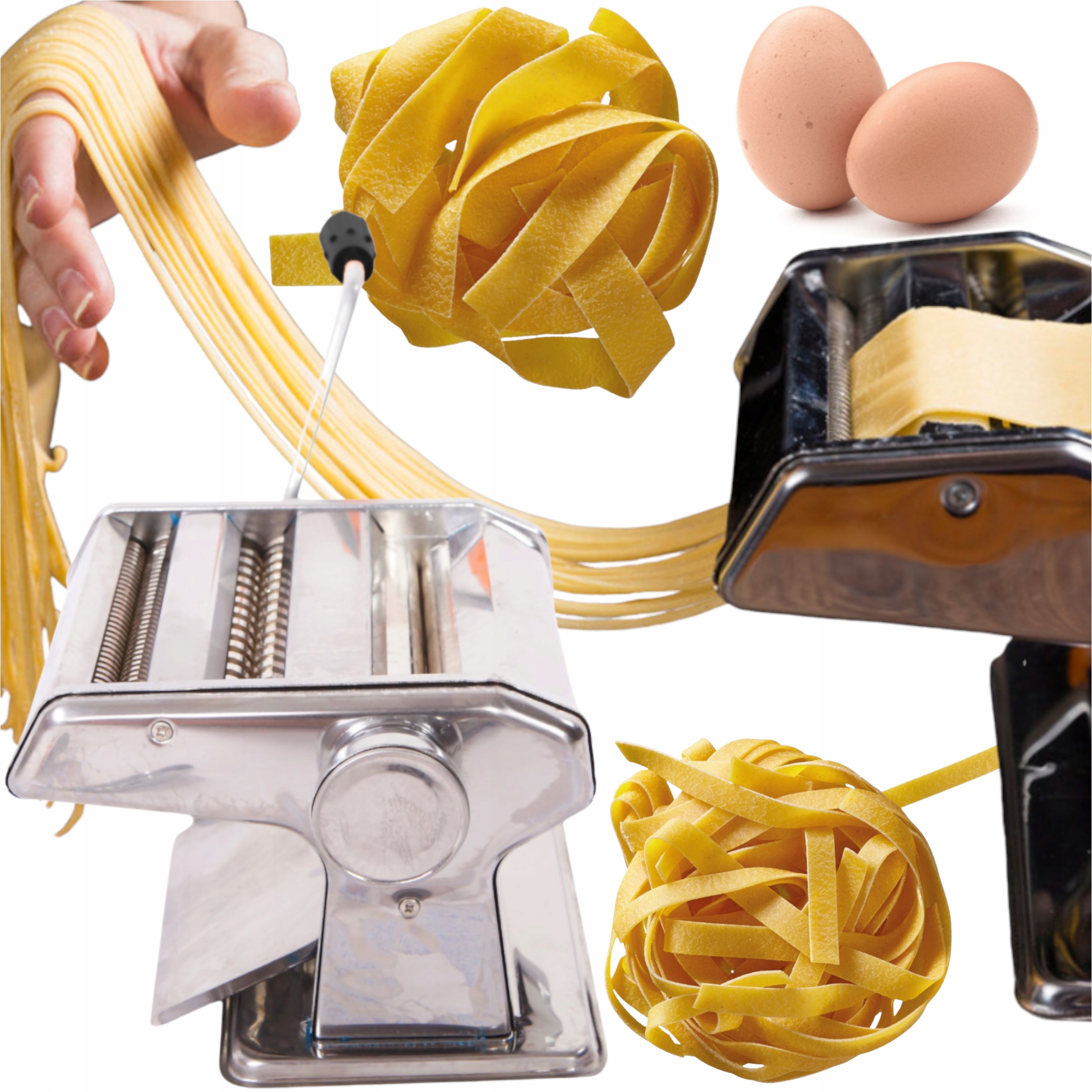 Strojek Na Těsto Na Pirohy 4v1POMOCNÍK Pro Domácí Těstoviny Lasagne Apod.