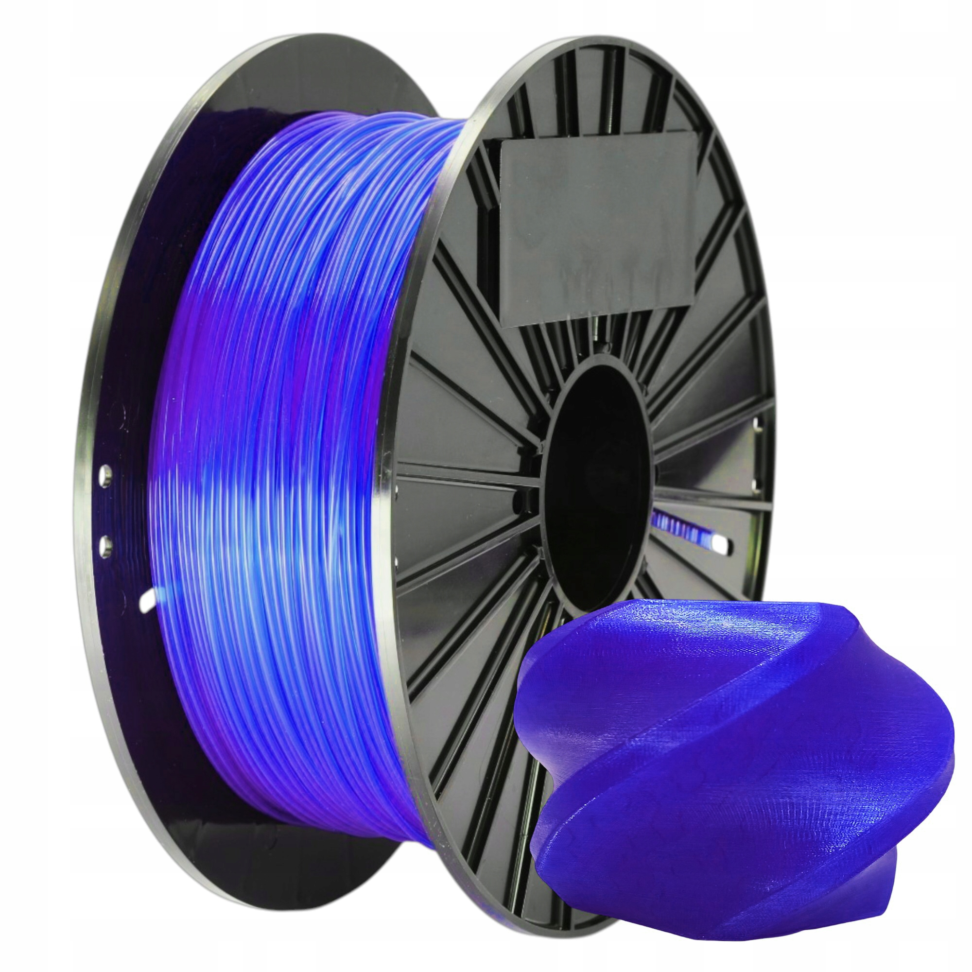 Filament Tpu Fialový Transparentní 1,75 mm 1 kg F3D