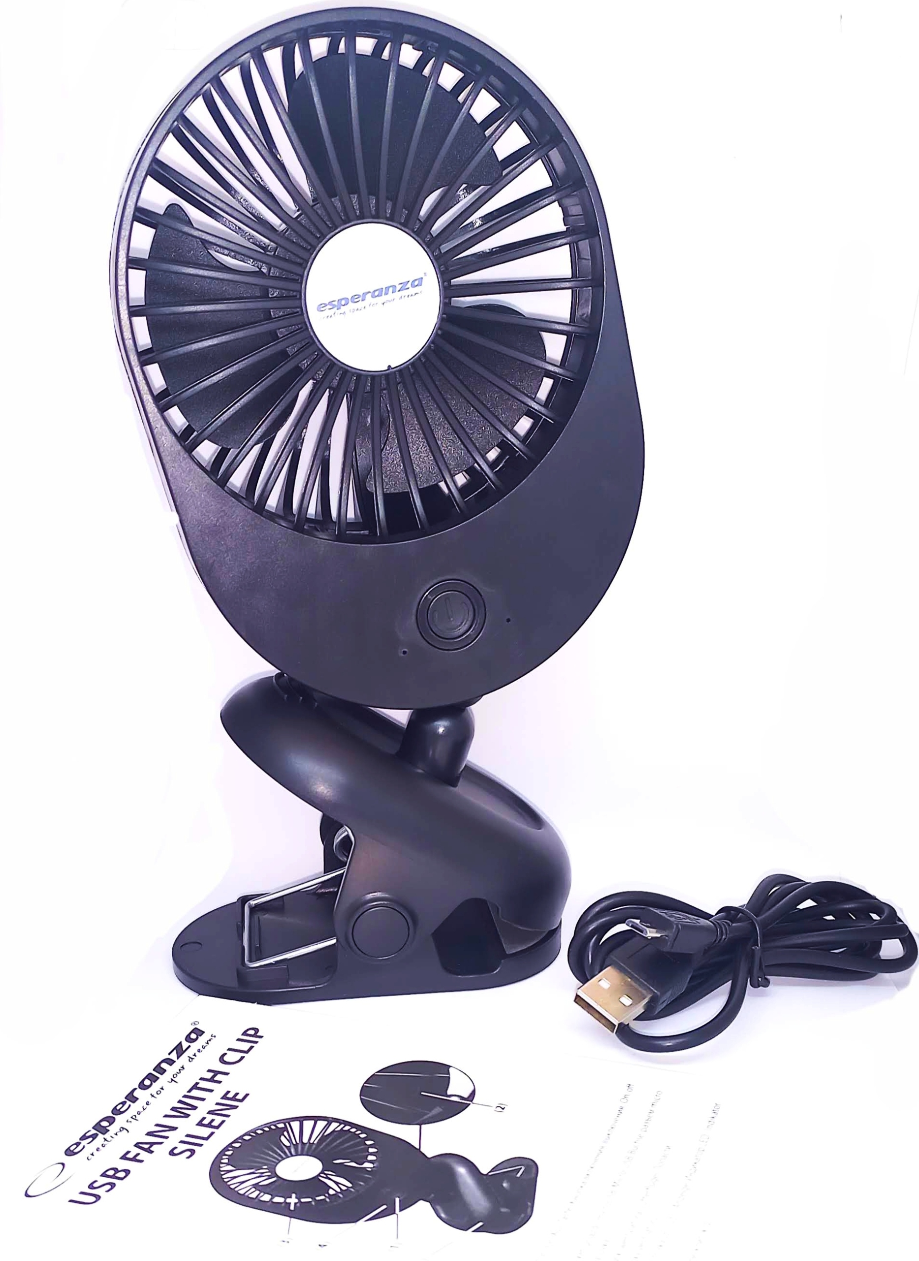 Mały Wentylator Wiatrak do laptopa USB na biurko