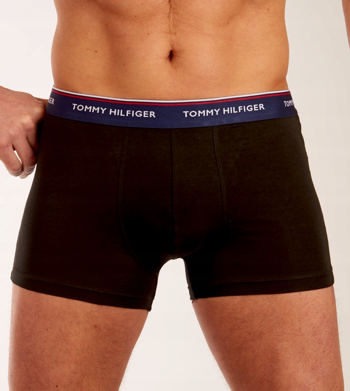 TOMMY HILFIGER PREMIUM 3 PACK BOKSERKI RÓŻNE 076 S Rozmiar S