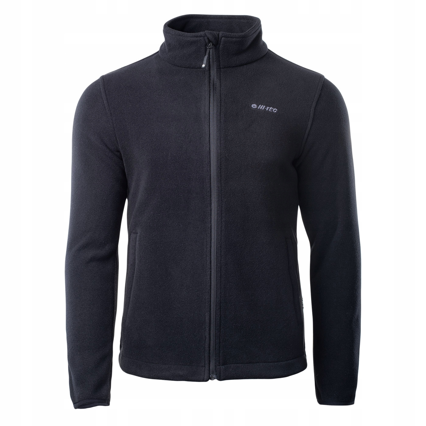 Męski Polar Hi-tec Bluza Polarowa Ciepła Henis Black XXL