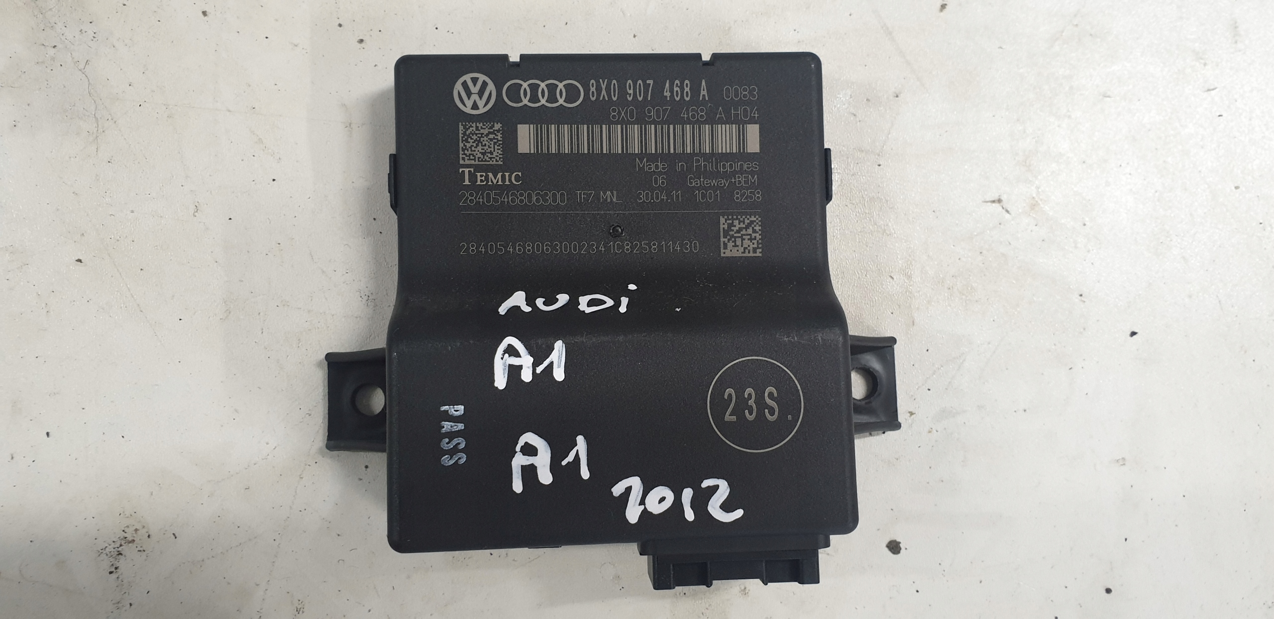 modul Bedienteil GATEWAY AUDI A1 8X 2010- 8X0907468A