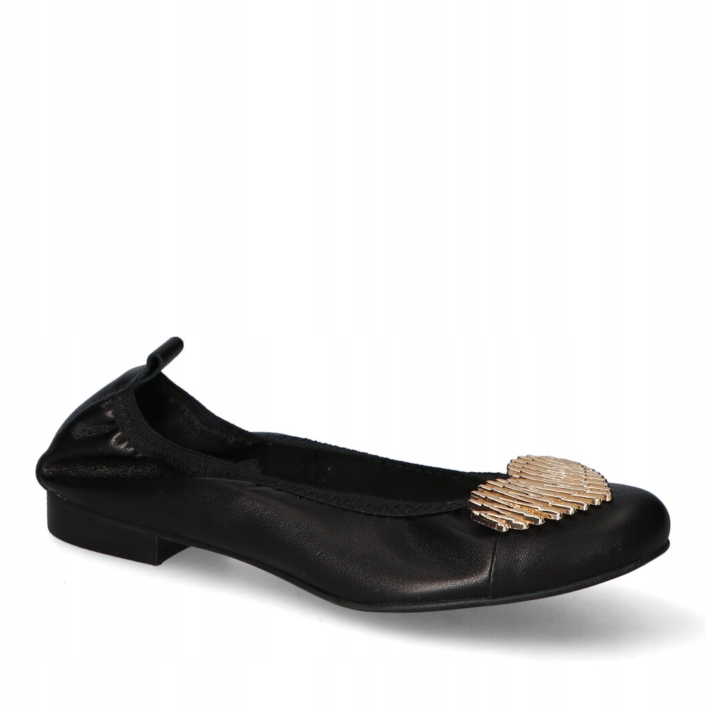 Baleríny Nicole 3001/001 Černé lico 37