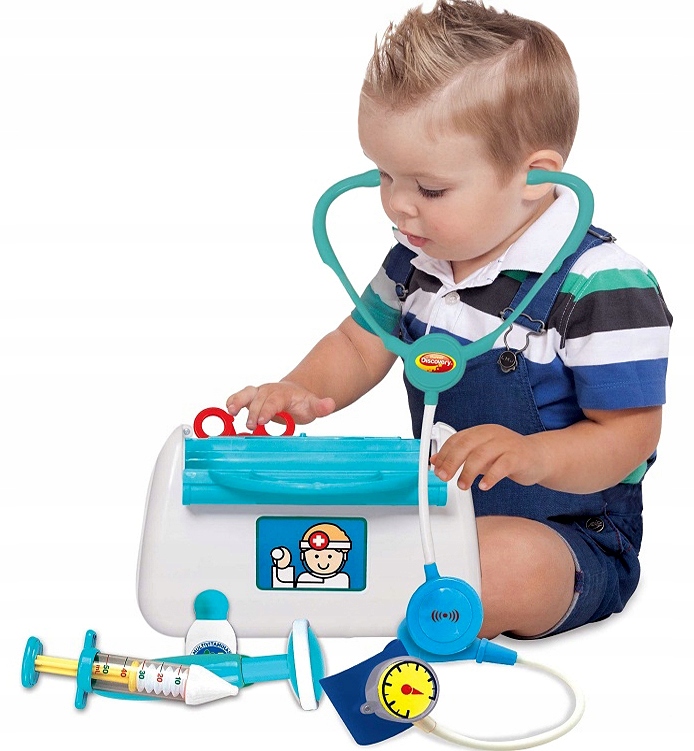 MAŁY DOKTOR ZESTAW LEKARZ INTERAKTYWNY WALIZECZKA