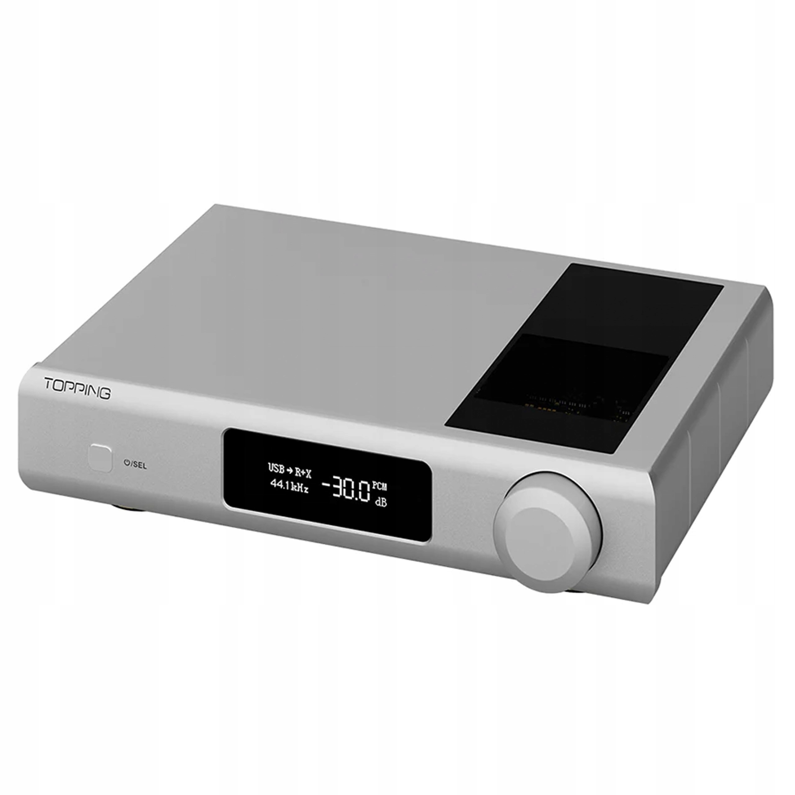 Topping D90 III Discrete Przetwornik Dac Zbalansowany Bluetooth 5.1 Srebrny