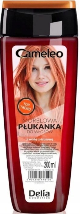 

Delia Cameleo Płukana do Włosów Morelowa 200ml
