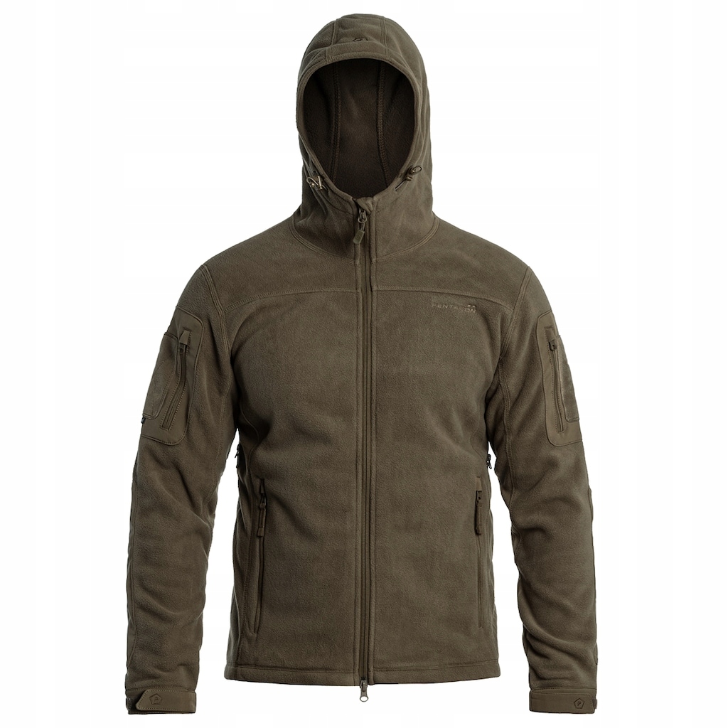 Polar Bluza polarowa rozpinana z kapturem Pentagon Hercules 2.0 RAL7013 XL