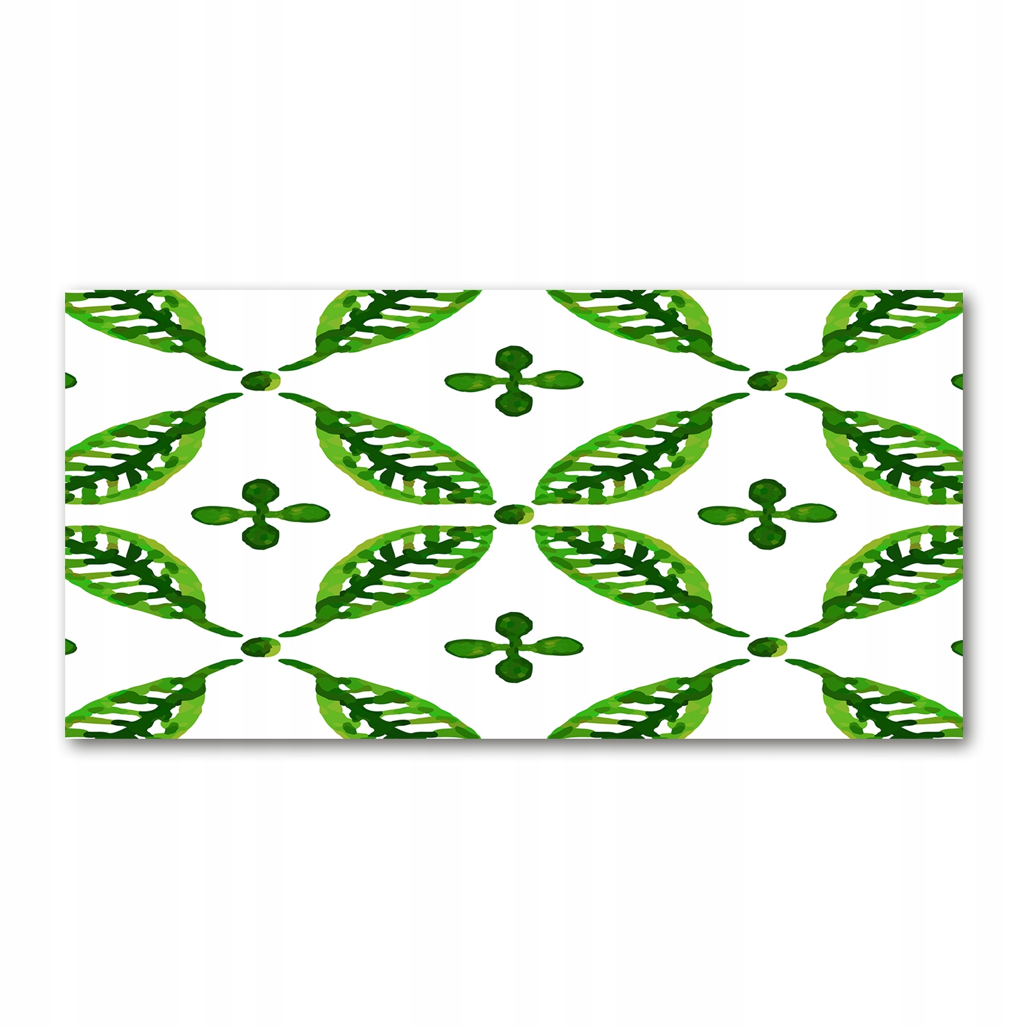 Kuchenny panel Zielone liście 140x70 cm + KLEJ