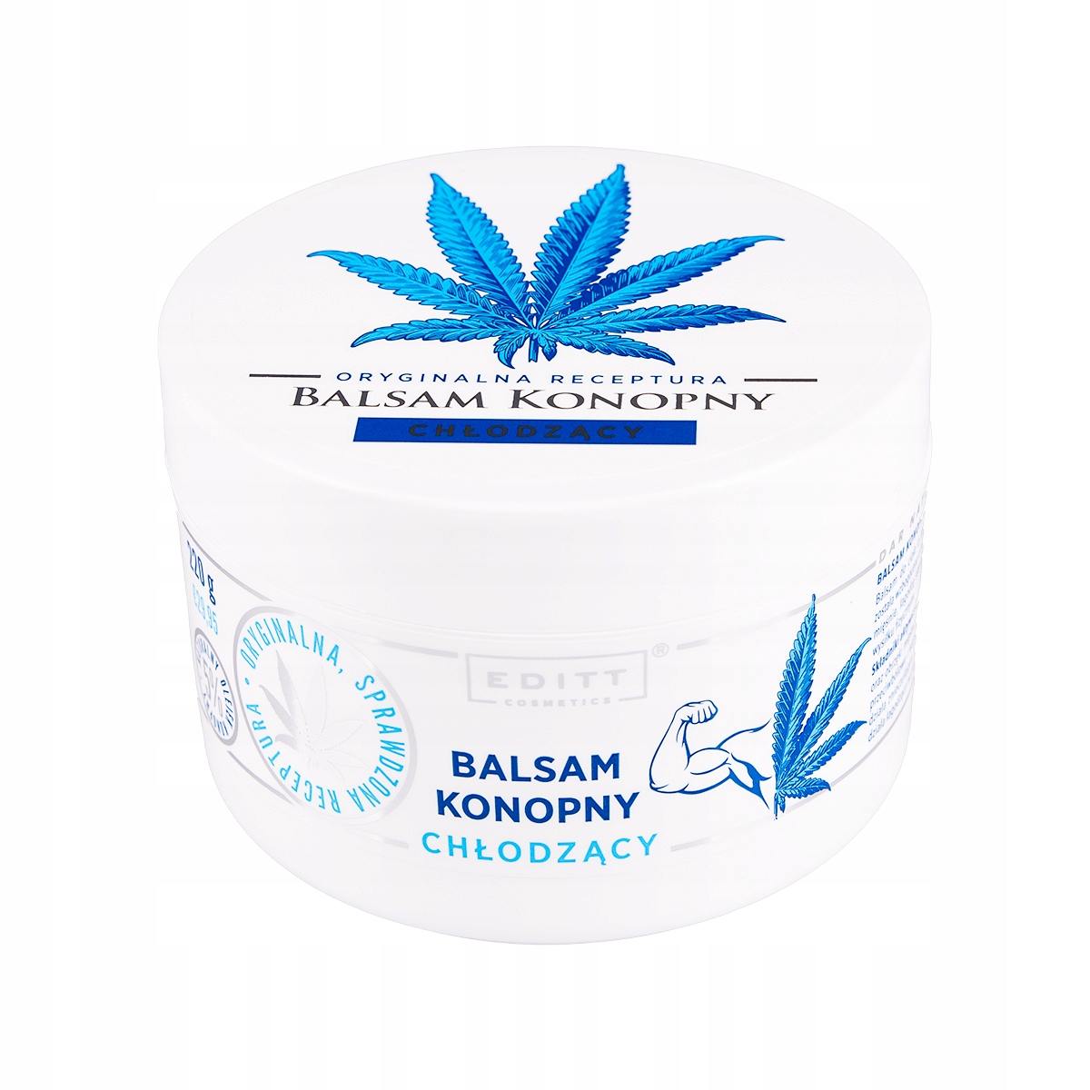 

Editt Balsam Konopny Chłodzący Skurcze Niebieski