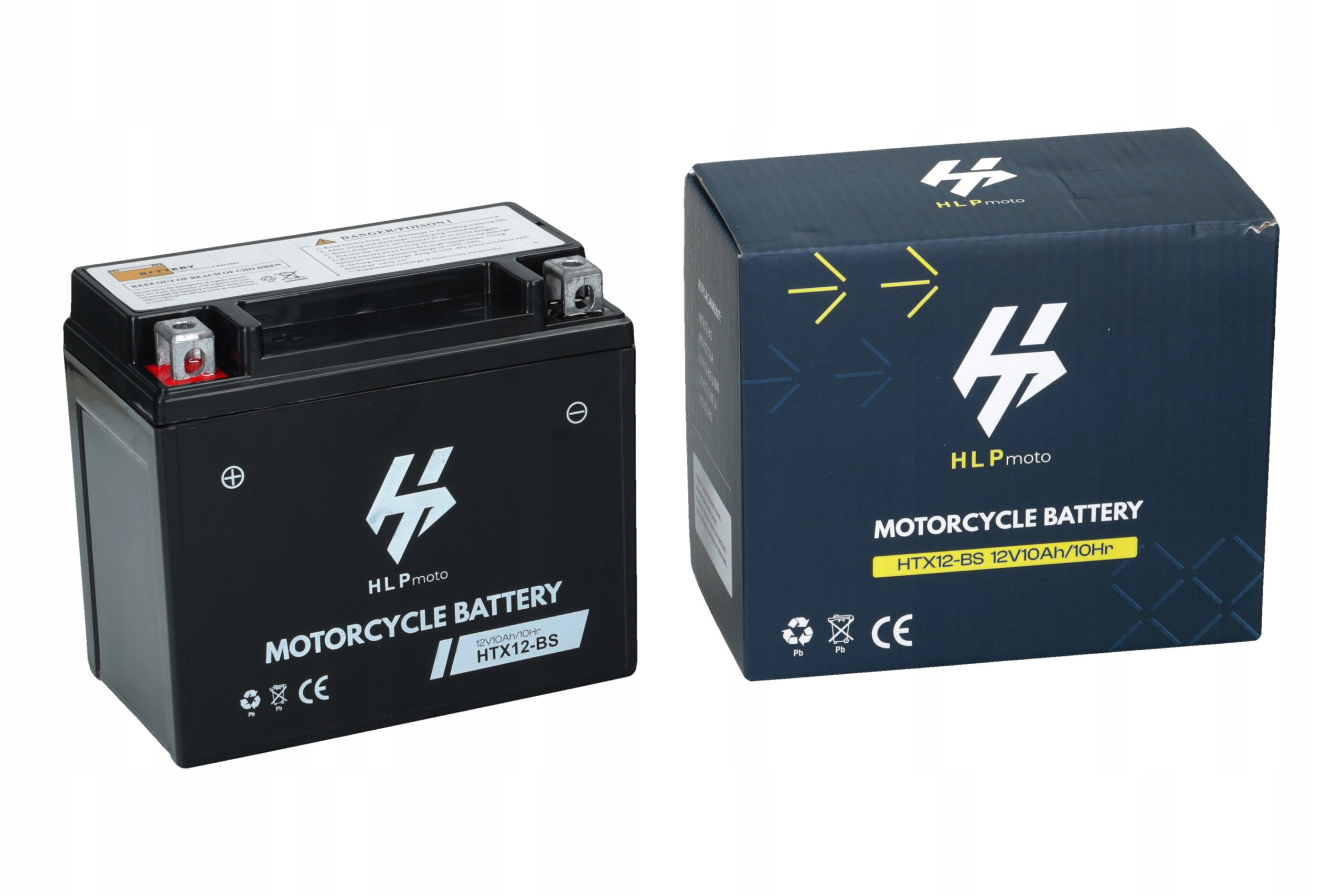Akumulator żelowy YTX12-BS 12V 10Ah 180A Hlp HTX12-BS