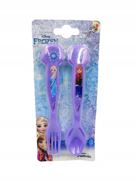 Sztućce dla dzieci Kraina Lodu