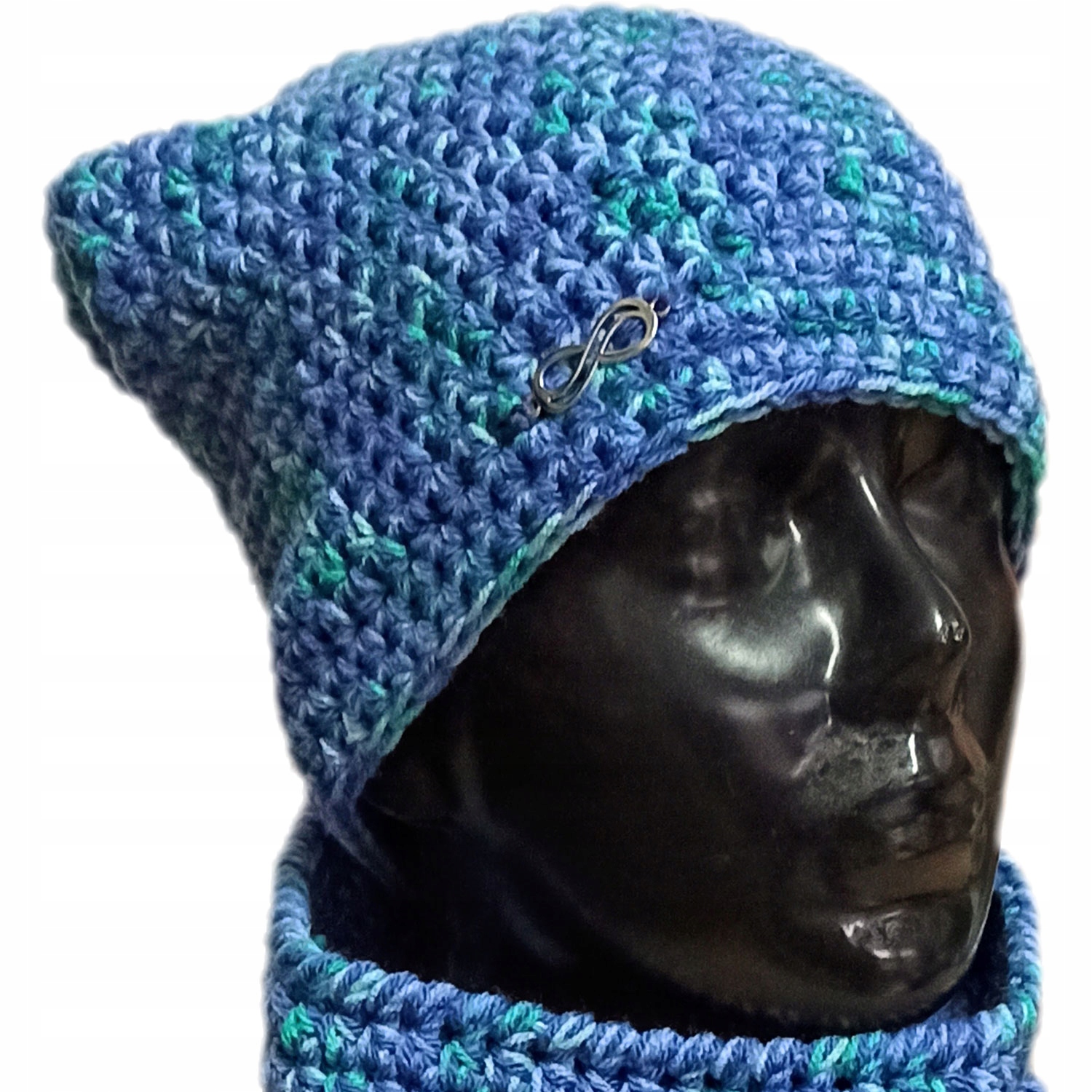 čepice Fitu šmoulinka handmade M