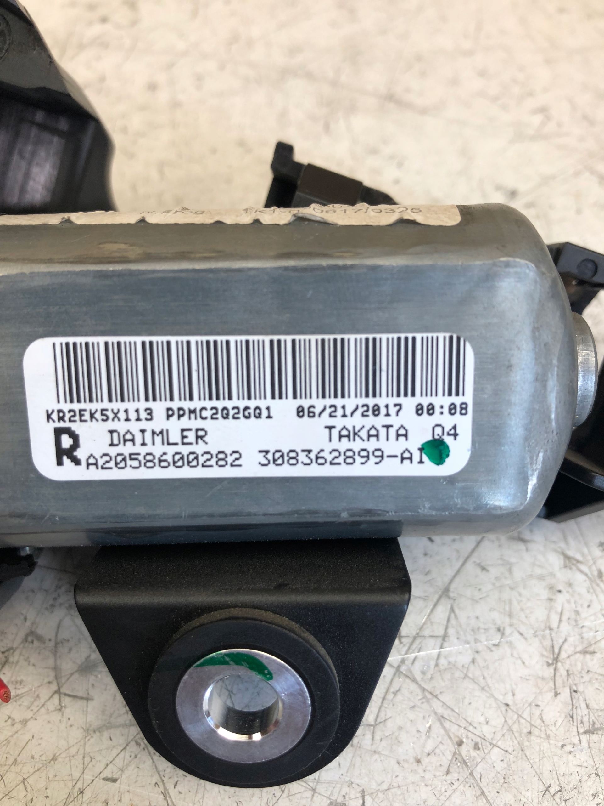 MERCEDES E W238 mini motor PODAJNIKA supports