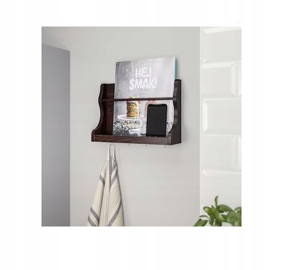 IKEA półka LEVLA organizer ścienny drewniana Marka Ikea