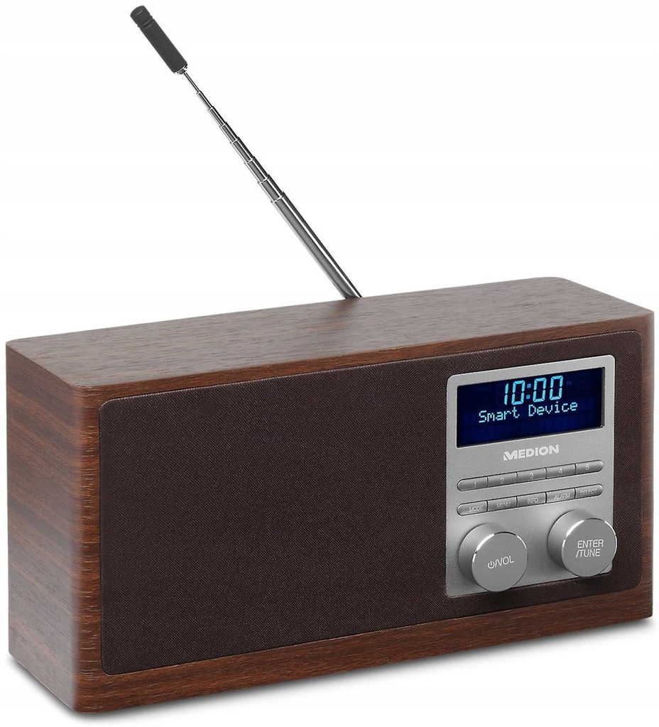 Radio cyfrowe MEDION DAB+ USB BT Solidne wykonanie