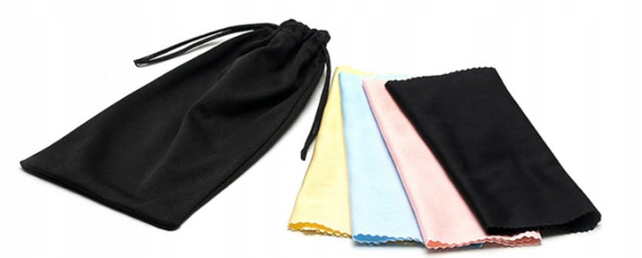 OKULARY PRZECIWSŁONECZNE MĘSKIE POLARYZACYJNE Z ETUI GRATIS DUŻE CZARNE Wzór dominujący bez wzoru