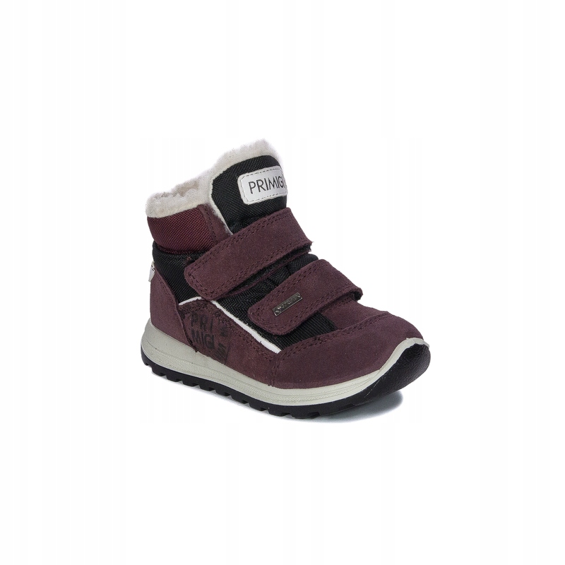 Primigi Botki buty ocieplane na rzepy Scamosc/T.Tecnic/Vino 6855255 r.21
