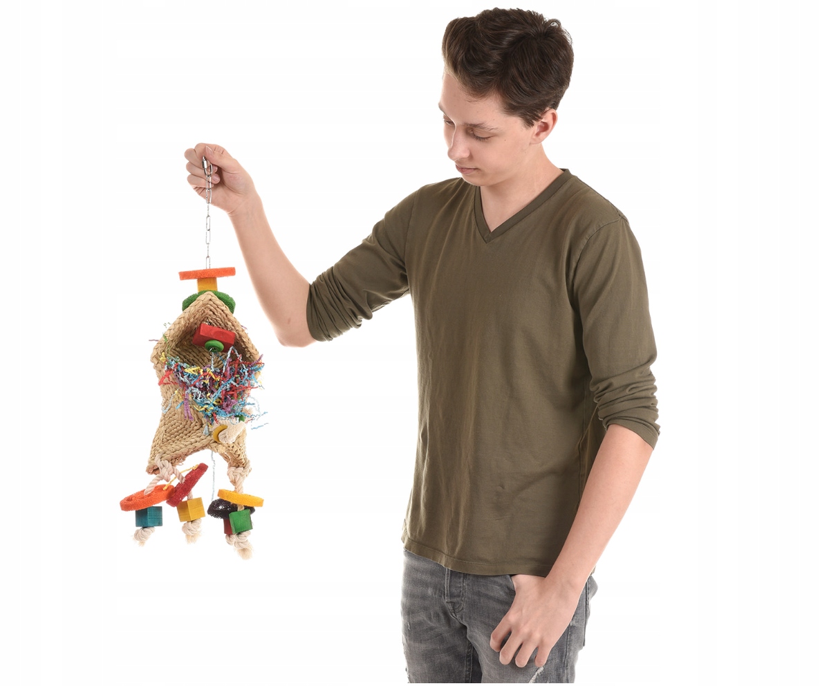 Levně Kouzelný klobouk – Hračka pro papoušky