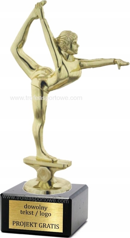

statuetka Gimnastyka taniec balet 16cm +grawer