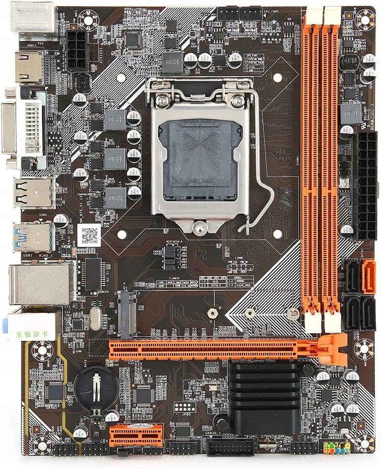 Płyta główna Fransande B75 M.2 NVMe I3 I5 I7 DDR3 LGA1155 RAM