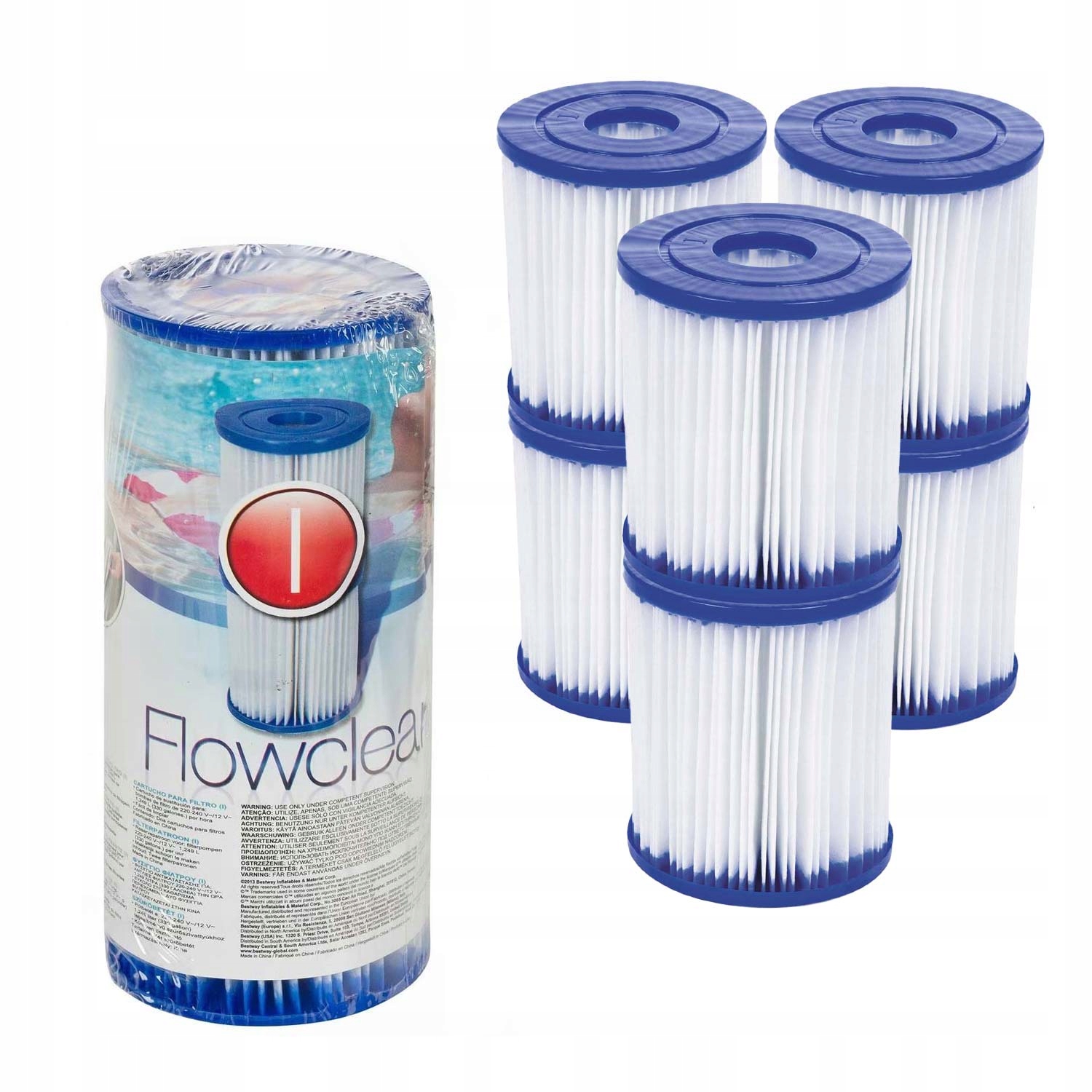 

Filtr Do Pompy Basenu Bestway 58093 Typ I 6 szt.