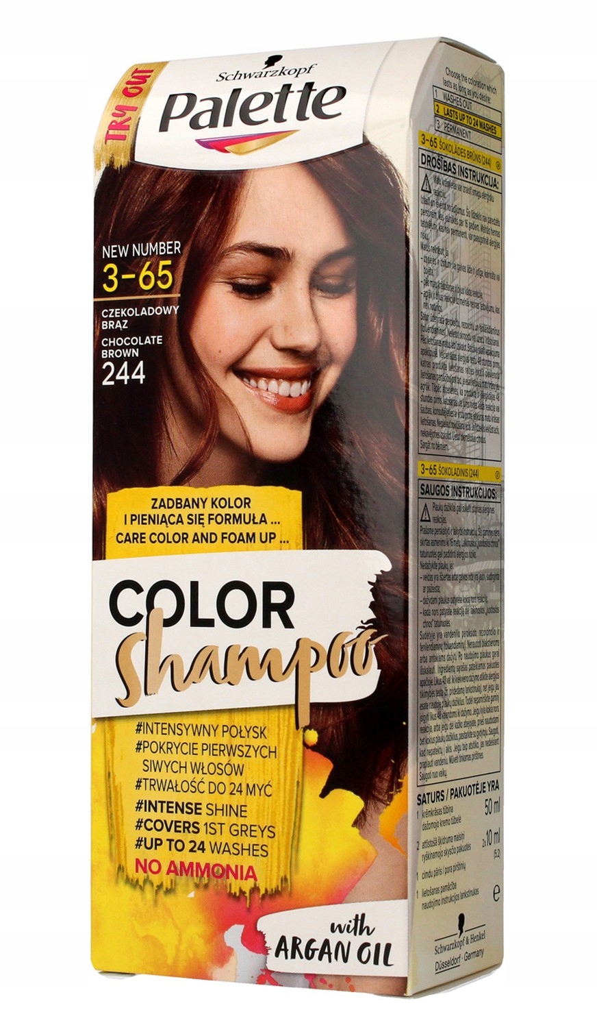 

Palette Color Shampoo Szampon koloryzujący nr 3-6