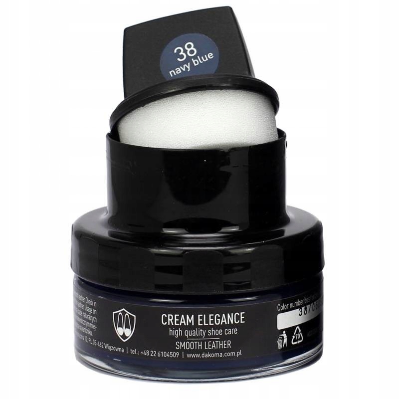 PASTA DO BUTÓW DO SKÓRY GŁADKIEJ CZARNA 50 ML EAN (GTIN) 5907546511692