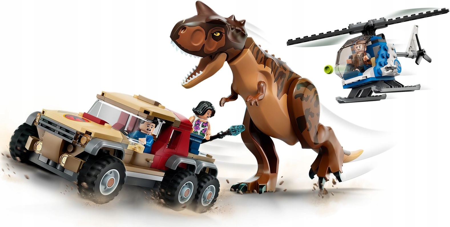 LEGO 76941 Jurassic World - Pościg za karnotaurem USZKODZONE OPAKOWANIE Marka LEGO