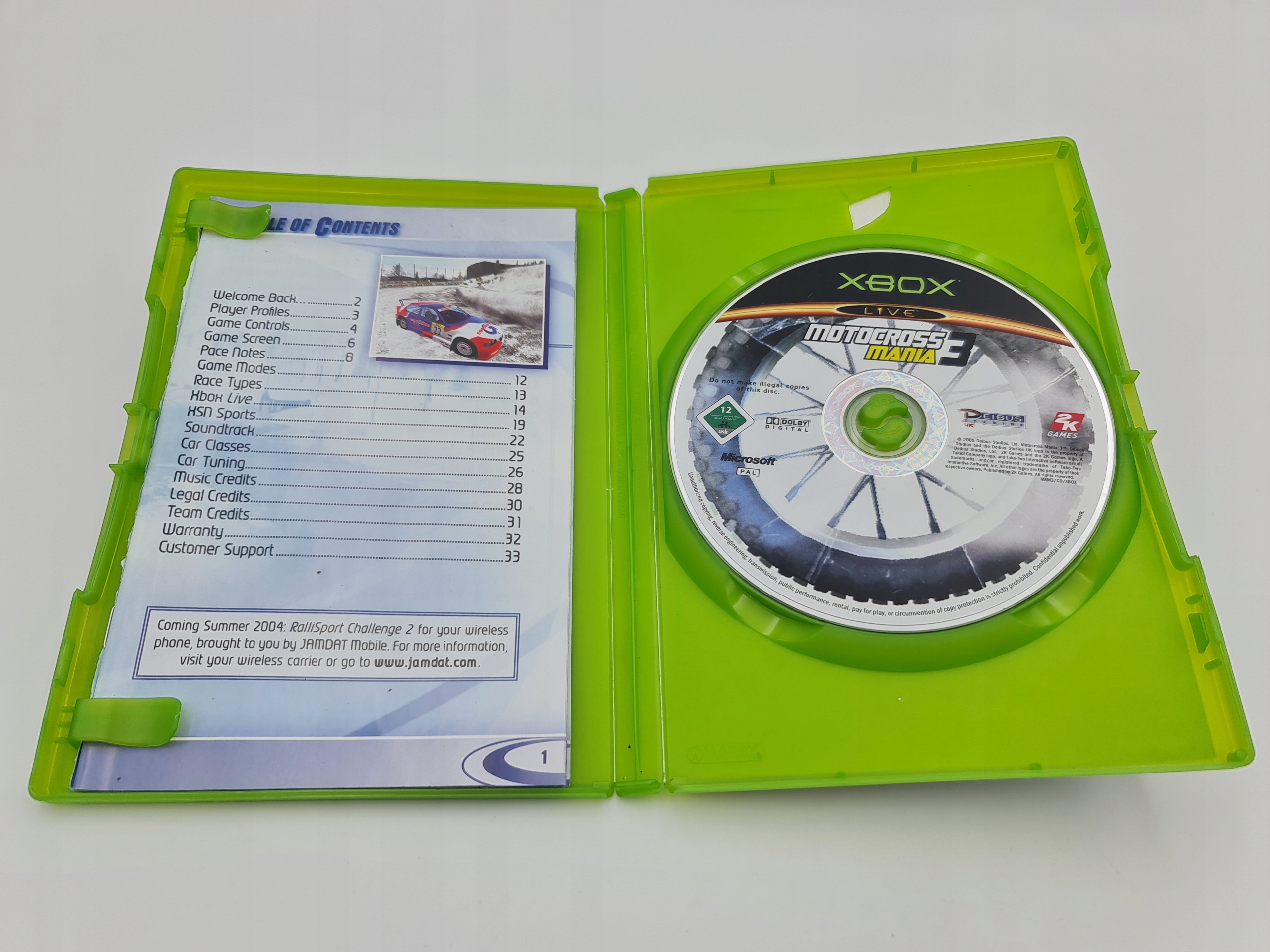 XBOX MOTOCROSS MANIA 3 Tematyka wyścigi