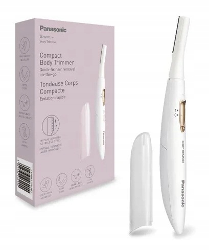 Kompaktowy trymer do ciała Panasonic ES-WR51-P503 Bezprzewodowy Biały