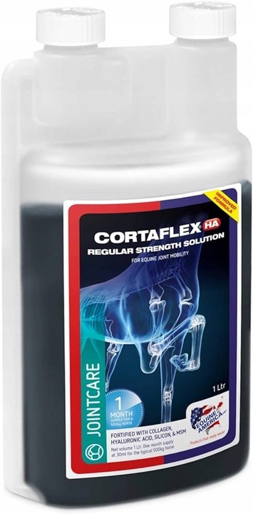 Equine America Cortaflex Ha Regular Strength Solution dla koni horse 1 L