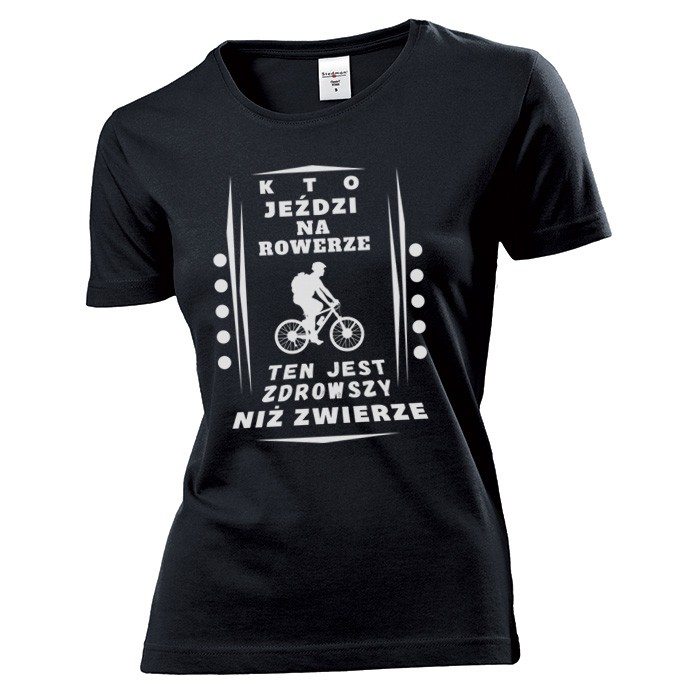 

Koszulka damska Rower Samo Zdrowie M