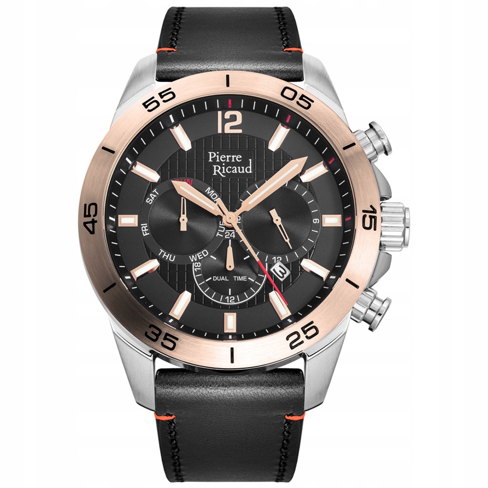 Pánské Hodinky Pierre Ricaud P97261.R254QF černé