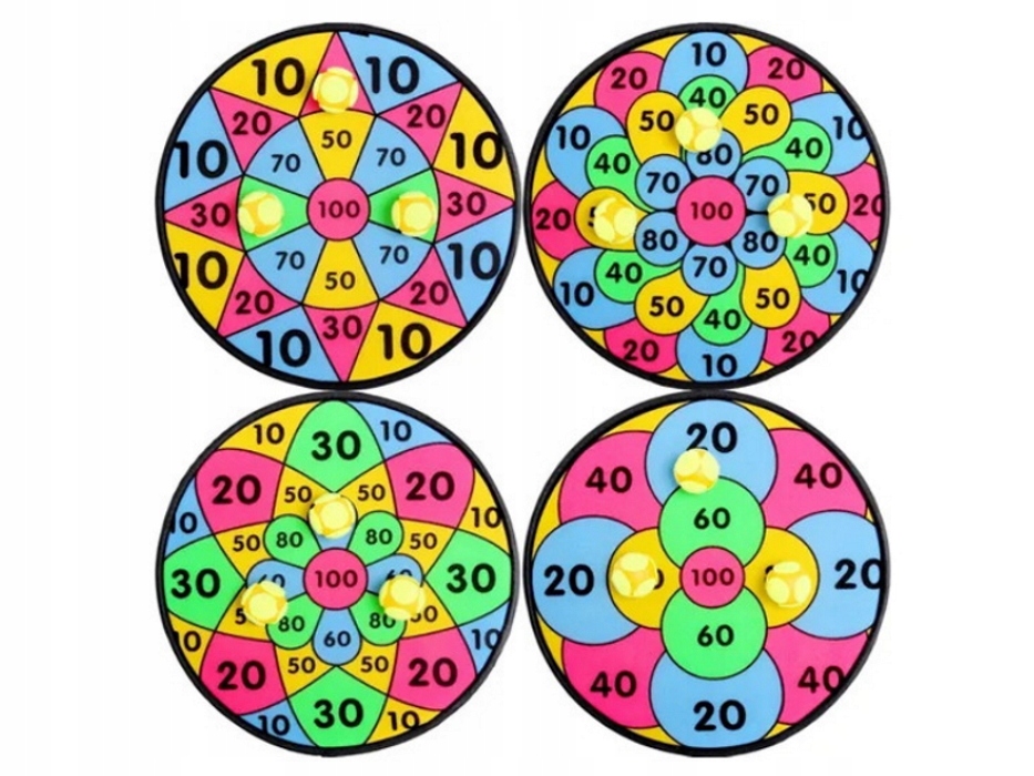 DART GRA NA RZEPY BEZPIECZNE RZUTKI + 3 PIŁKI