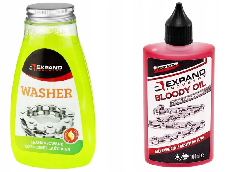 

Płyn do czyszczenia łańcuchów 250ml +olej rowerowy