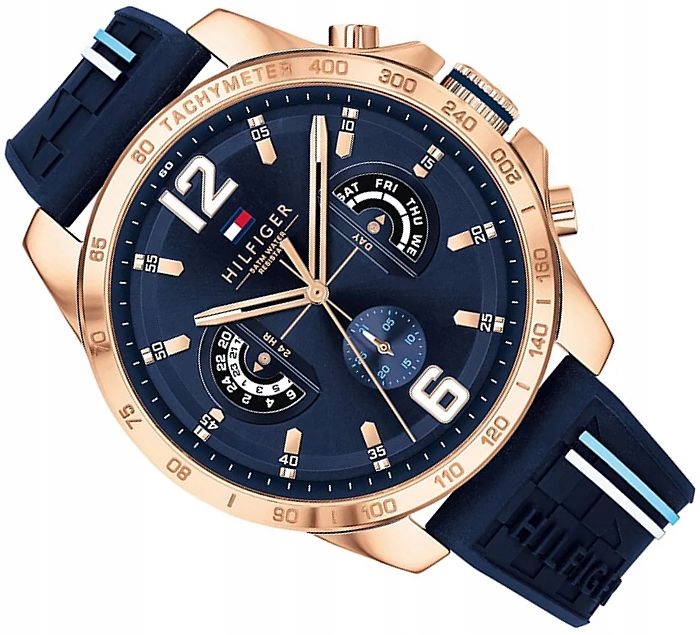 Módní Mládežnické Sportovní Hodinky Tommy Hilfiger 1791474 Decker Box 46 mm