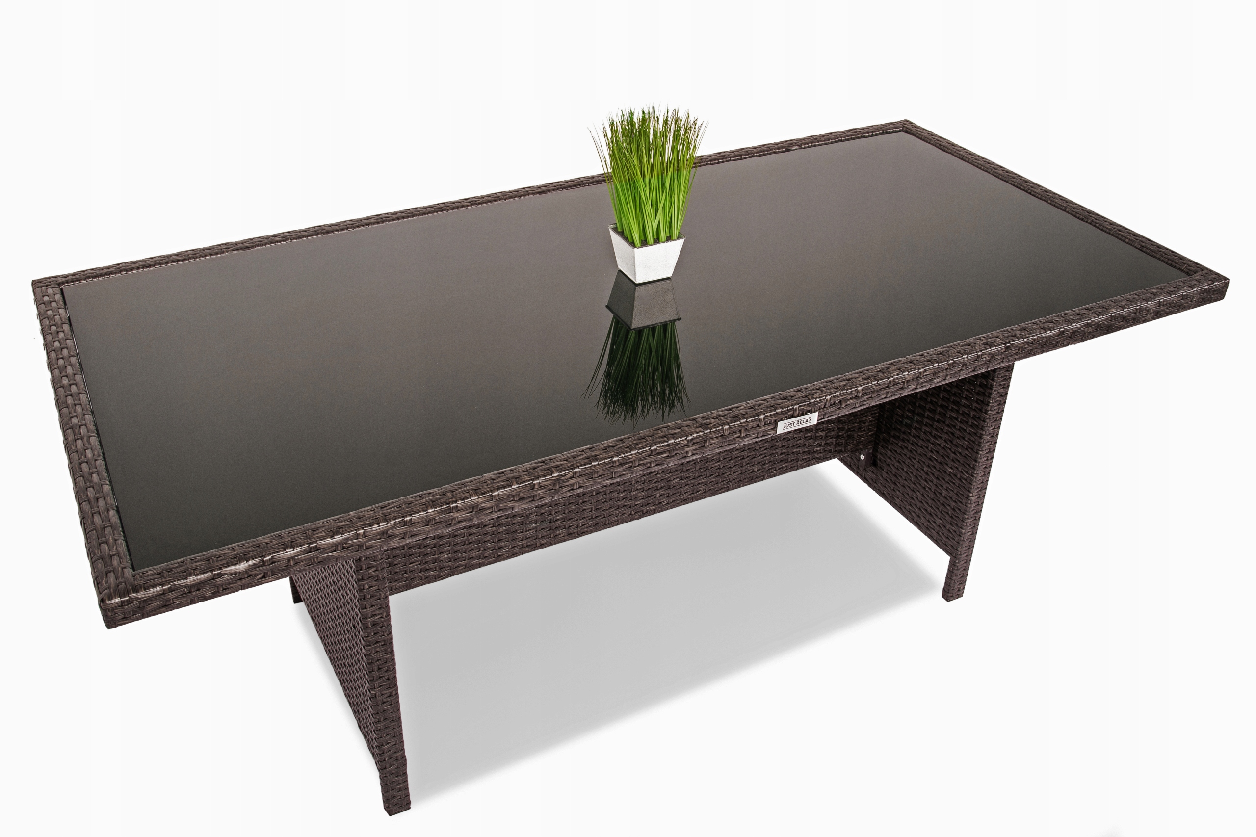 

Stół ogrodowy szklany blat 190X90 Just Relax