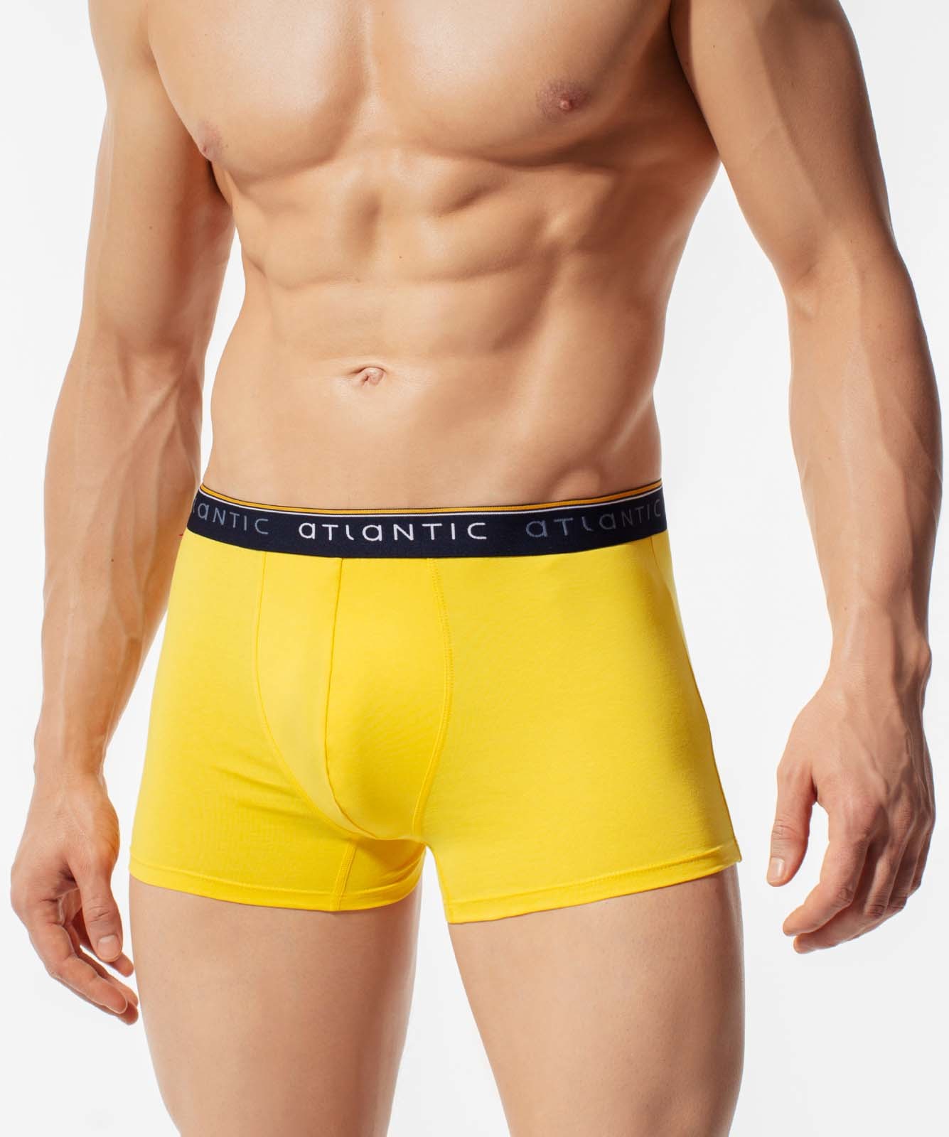 

Szorty bokserki męskie Shorts Pima Cotton Yellow L