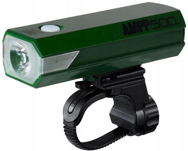 Přední světlo Cateye HL-EL085RC Ampp 500 lm Usb Dark Green